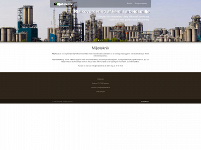 miljoeteknik.dk snapshot
