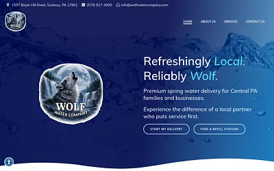 wolfwatercompany.com snapshot