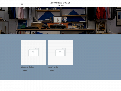 affordabledesignnames.weebly.com snapshot