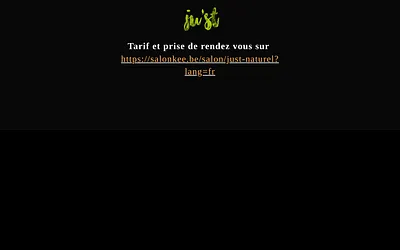 justnaturel.be snapshot