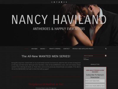 nancyhaviland.com snapshot