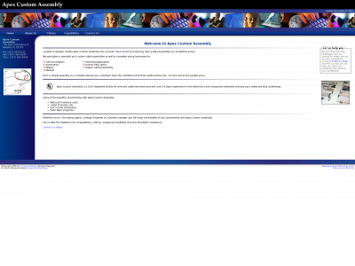 apexcustomassembly.com snapshot