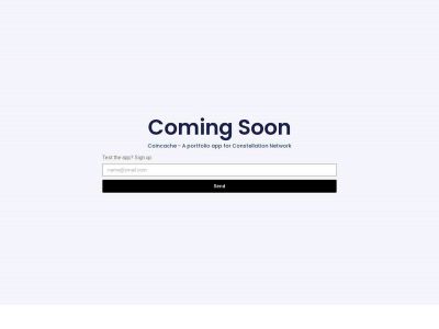getcoincache.com snapshot
