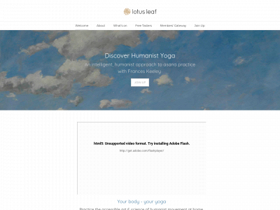 www.lotusleafyoga.net snapshot