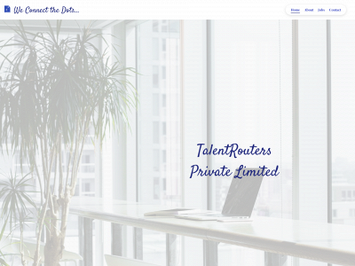 talentrouters.com snapshot