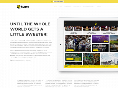 hunny.io snapshot