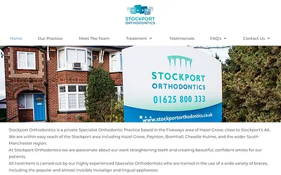 stockportortho.co.uk snapshot