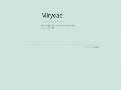 mirycae.com snapshot