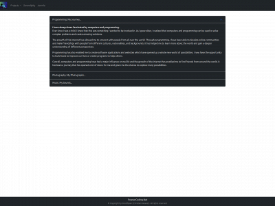 forevercoding.net snapshot