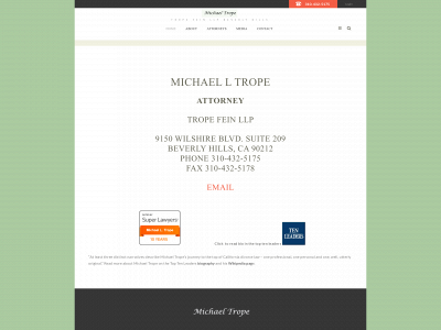 michaeltrope.com snapshot