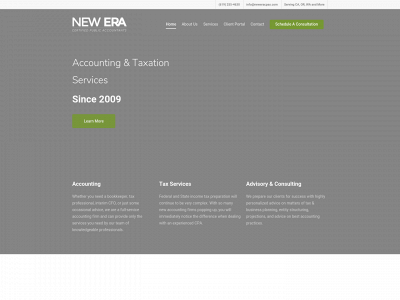 neweracpas.com snapshot