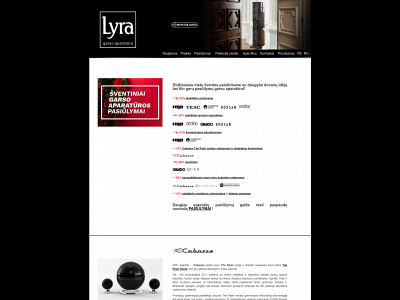 lyra.lt snapshot