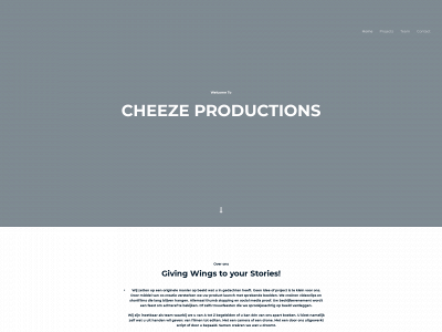 cheezeproductions.be snapshot