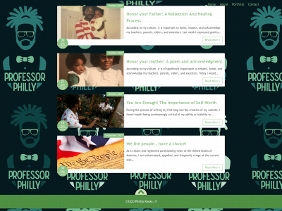 professorphilly.com snapshot