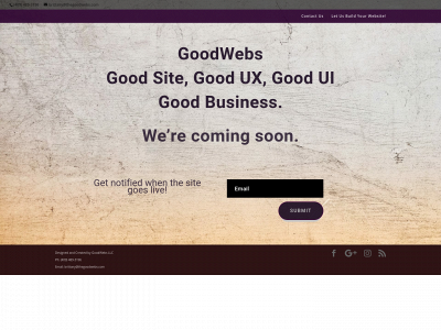 thegoodwebs.com snapshot