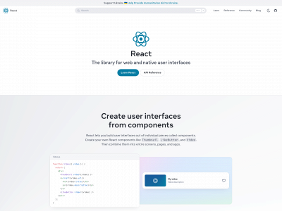 react.com snapshot