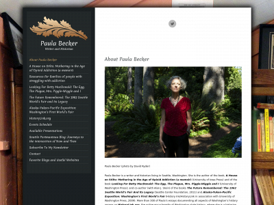 paulabecker.org snapshot