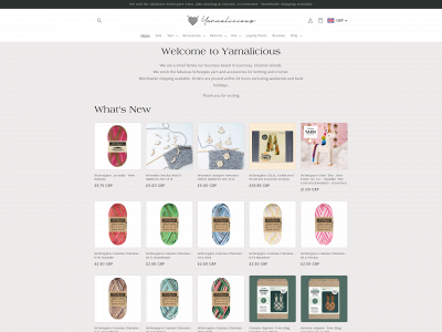 onlineyarnshop.co.uk snapshot