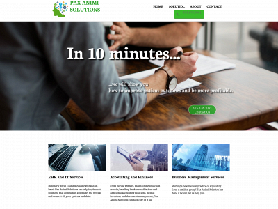 paxanimisolutions.com snapshot