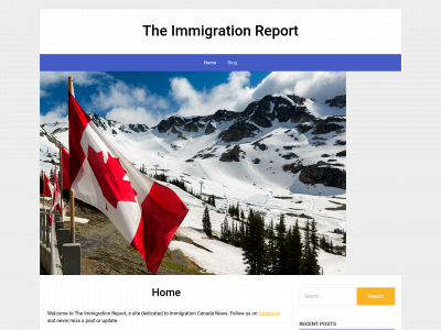theimmigrationreport.com snapshot