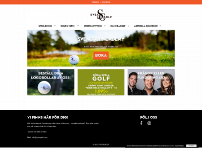 sveagolfacademy.com snapshot
