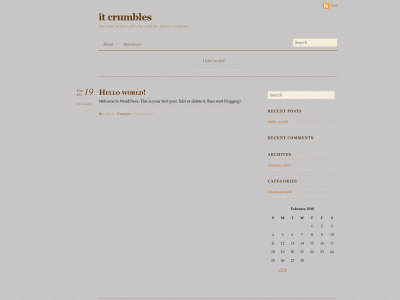 itcrumbles.com snapshot