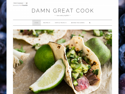 damngreatcook.com snapshot