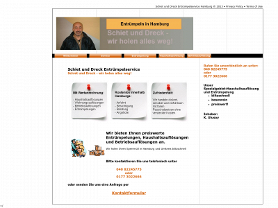 entruempeln-hamburg.de snapshot