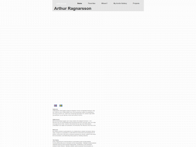 arthurra.se snapshot