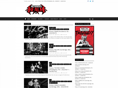 nefariousrealm.com snapshot