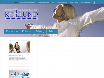 privathospitaletkollund.com snapshot