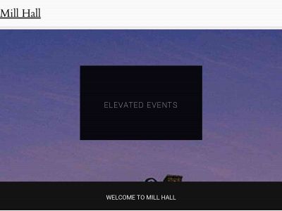 mill-hall.com snapshot