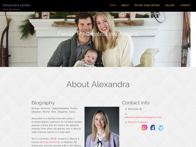 alexandrathelin.com snapshot