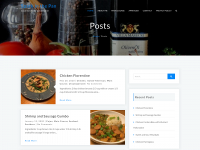 sparkinthepan.com snapshot