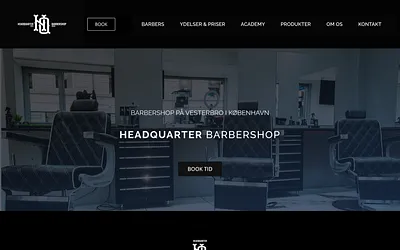 headquarter-barbershop.dk snapshot