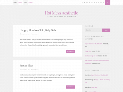 hotmessaesthetic.com snapshot