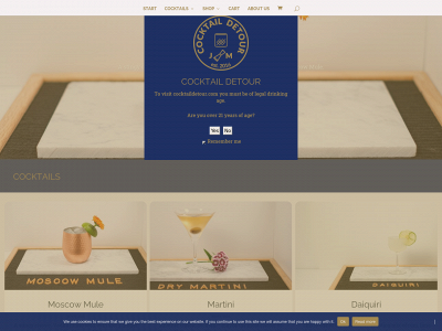 cocktaildetour.com snapshot