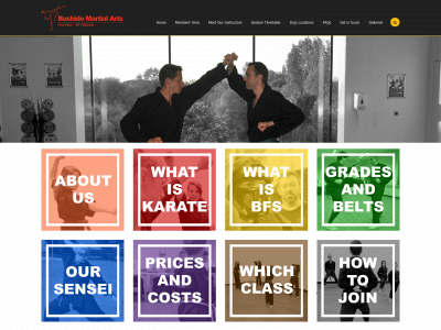 bushido-hombu.co.uk snapshot