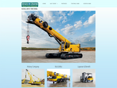 www.sewaincrane.com snapshot