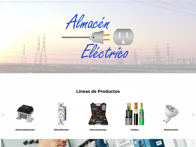 www.almacenelectricohn.com snapshot