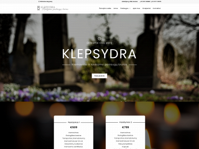klepsydra.lt snapshot