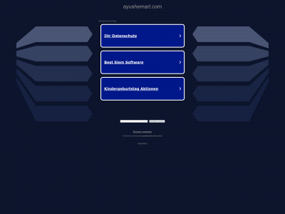 ayushemart.com snapshot