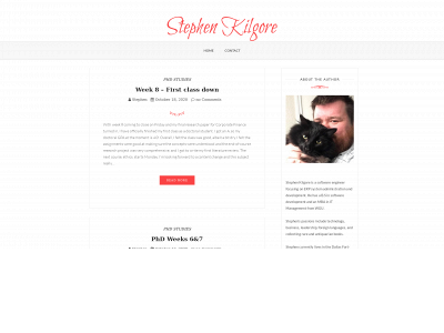 stephenkilgore.com snapshot