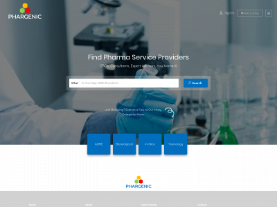 phargenic.com snapshot