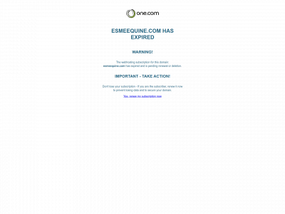 esmeequine.com snapshot