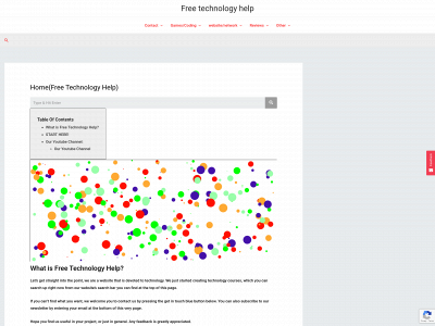 freetechnologyhelp.com snapshot