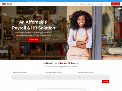 rocketpayrollhr.com snapshot