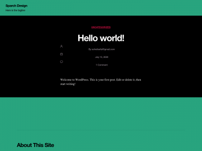 sparch.design snapshot