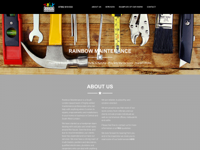 rainbow-maintenance.co.uk snapshot