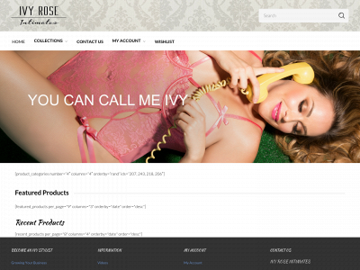 ivyroseintimates.com snapshot